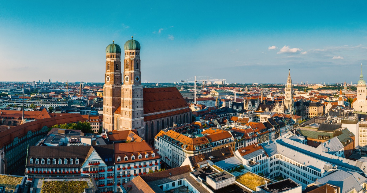 München Skyline mit Frauenkirche